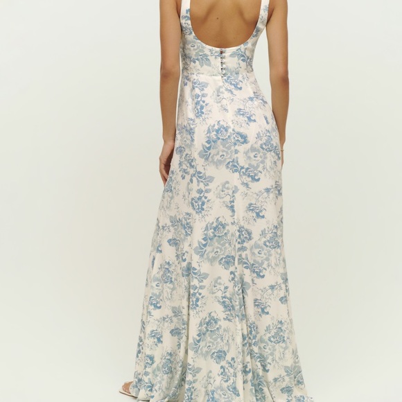 NWT Reformation Lecce Dress in Teacup 10 - Picture 3 of 6